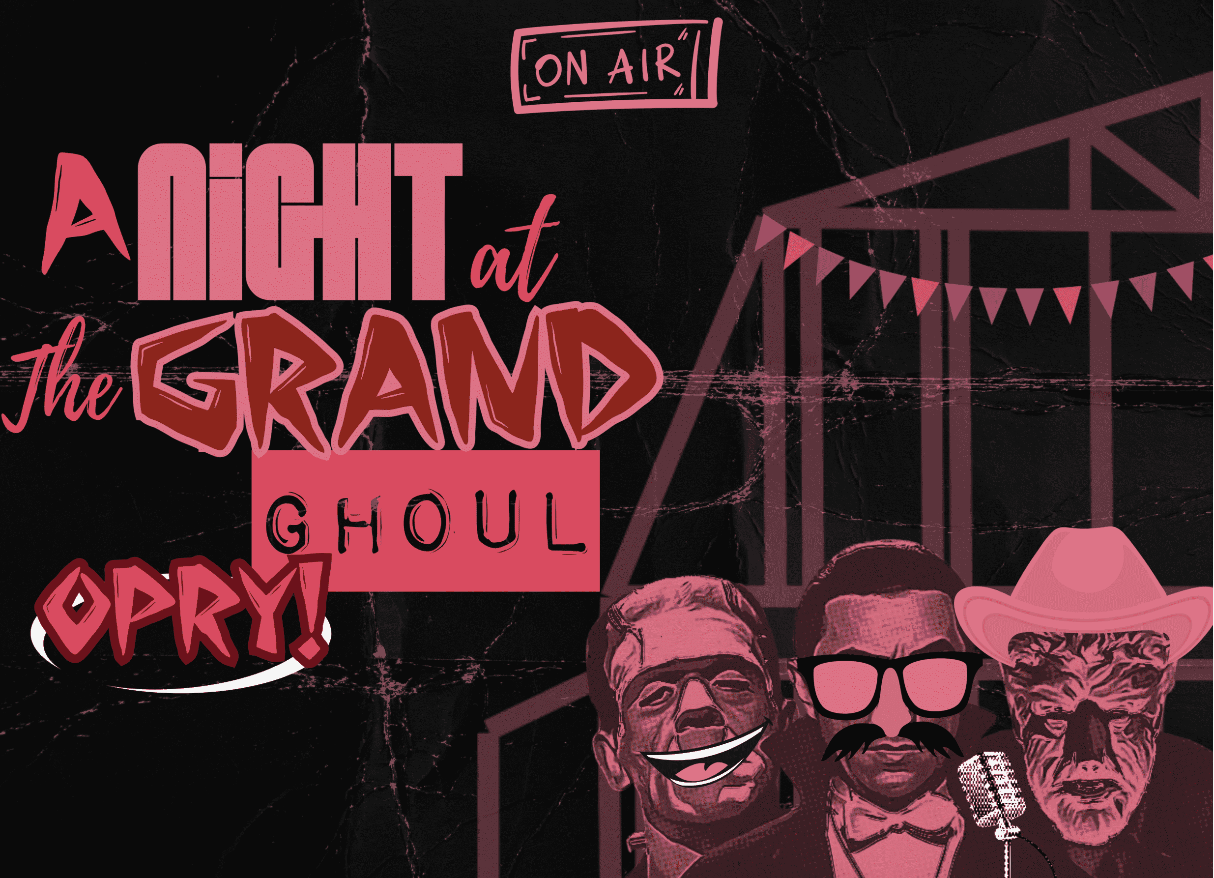 A Night at The Grand Ghoul Opry Poster