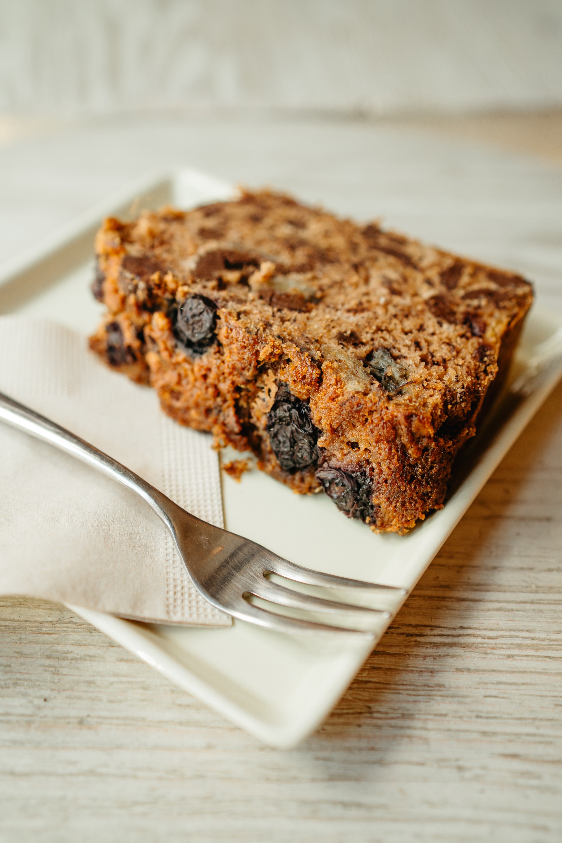blueberry baked maple loaf