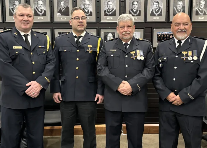Paramedic Bravery Medal Recipients