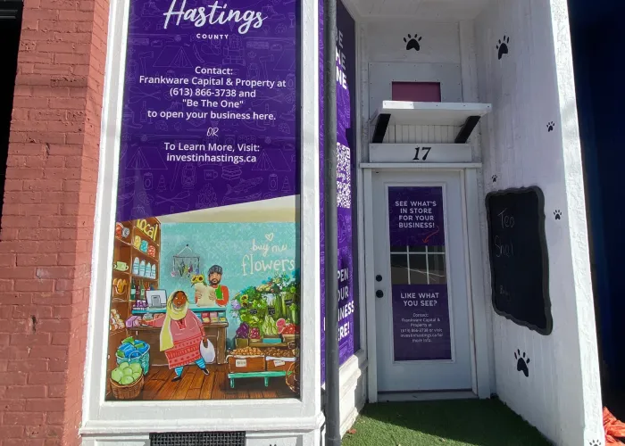 Front facade of 17 Durham Street in downtown Madoc