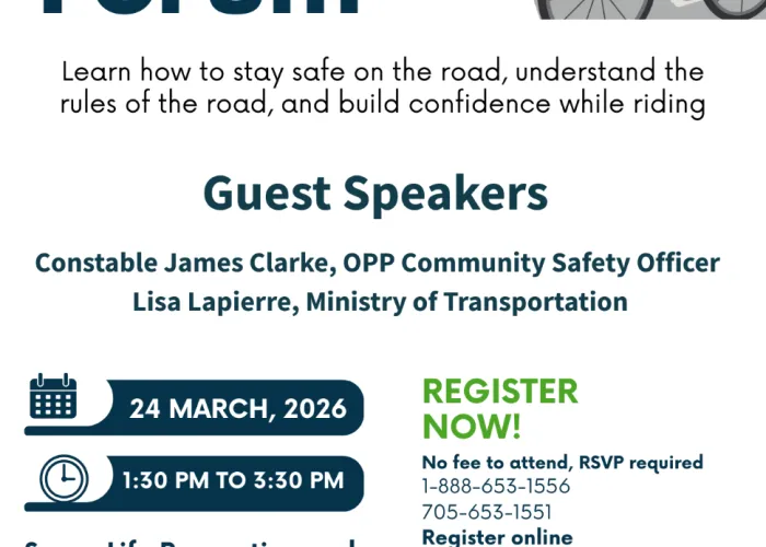 Safe cycling forum event details