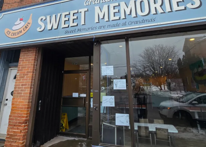 Grandma's Sweet Memories storefront in Deseronto