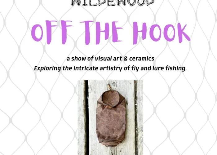 net background, photo of fishing lure, gallery details