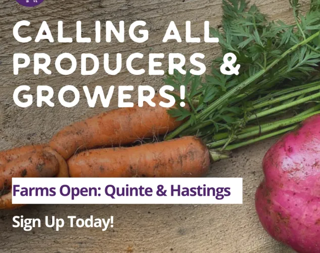 Call for producers and growers to sign up for Farms Open